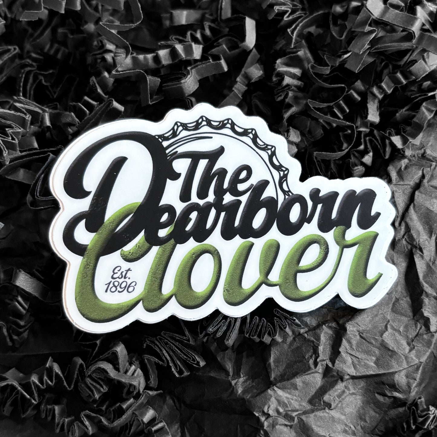 Sticker - The Dearborn Clover - The Guy in the Alley