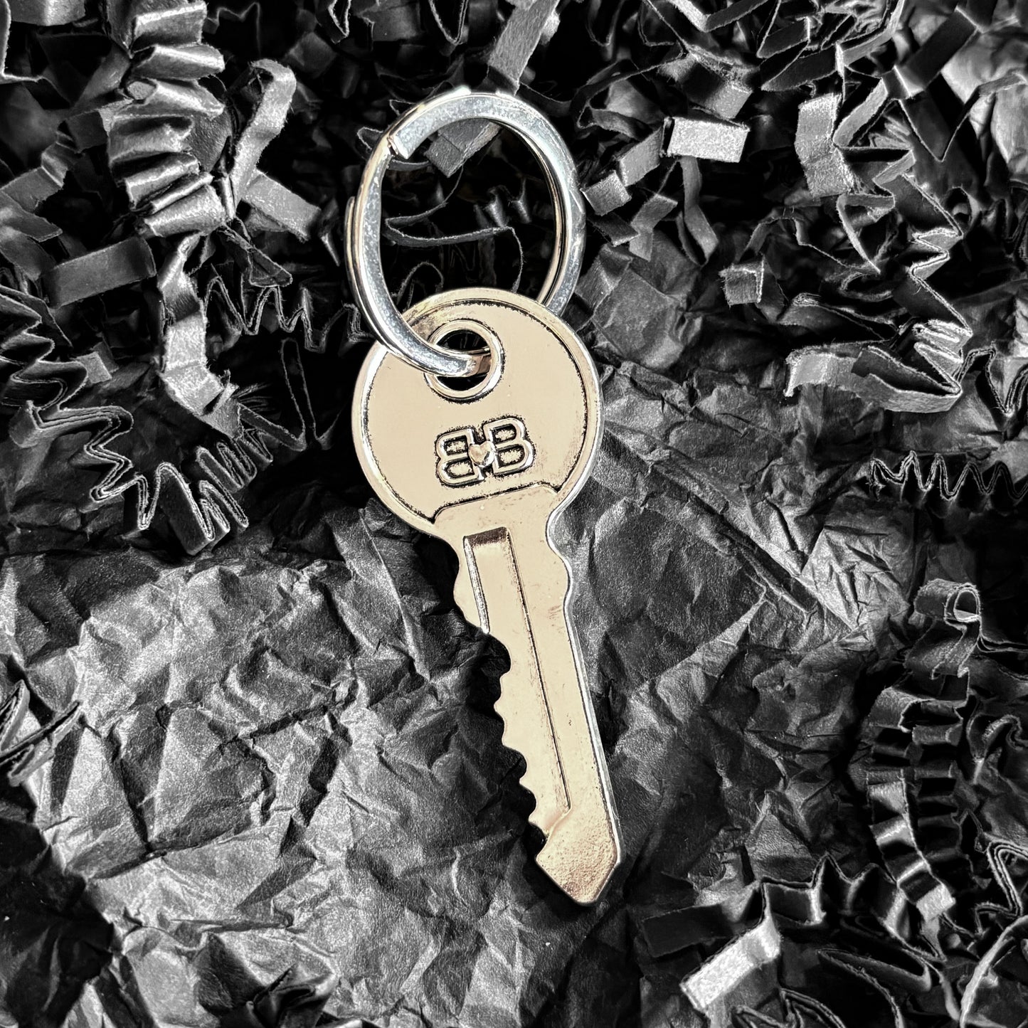 SALE! - Key Ring - Hillcroft - Bo Beckett initials key