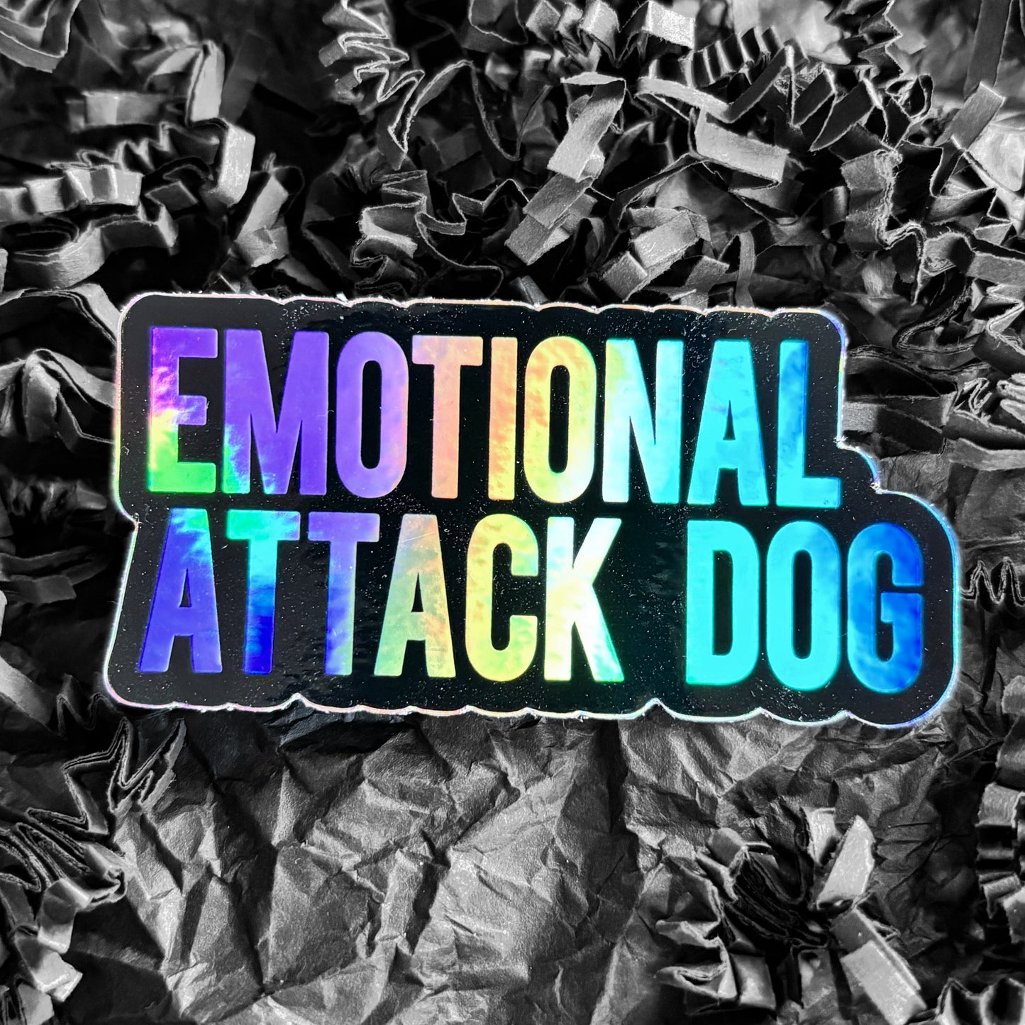 Sticker - Mclean House - Emotional Attack Dog - Noa