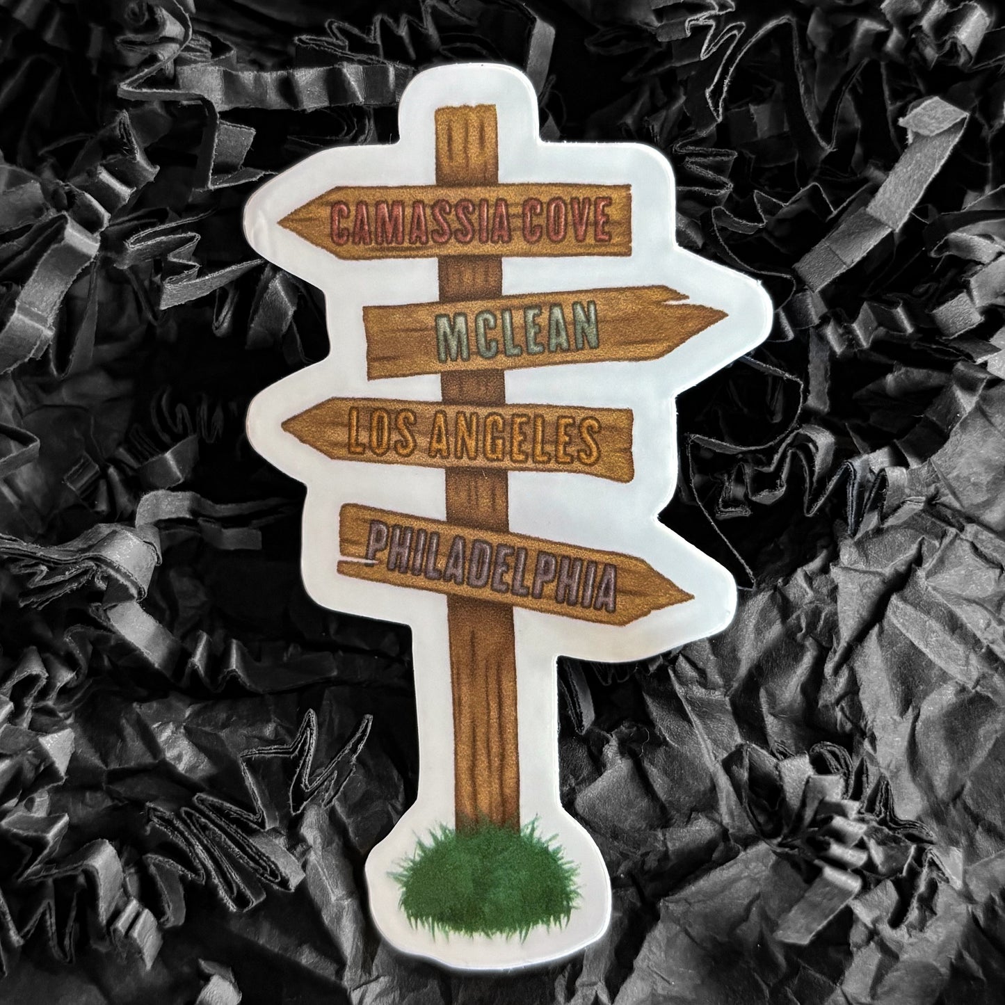 SALE! - Sticker - Wood signs - Cara's locations