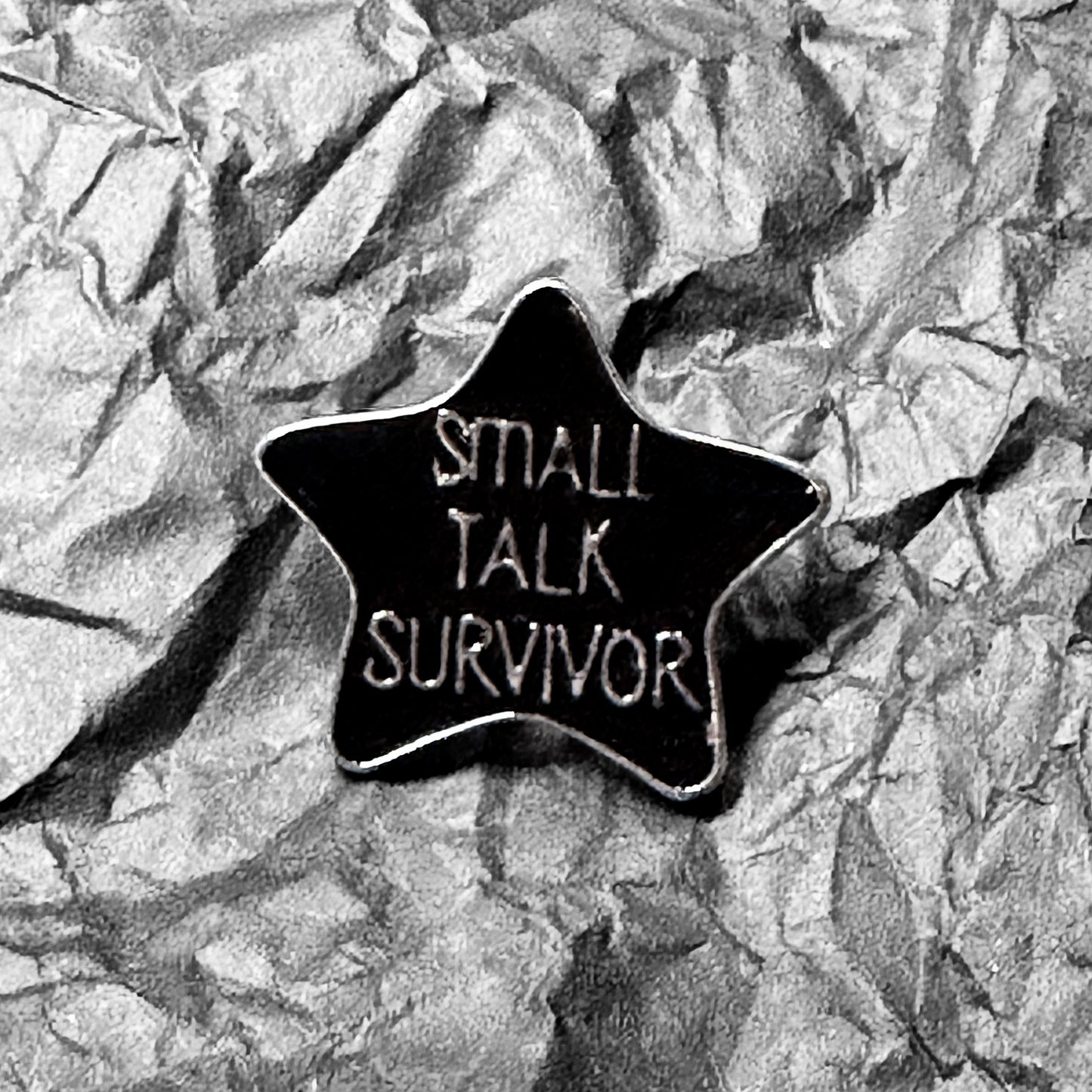 Pin - Small talk survivor