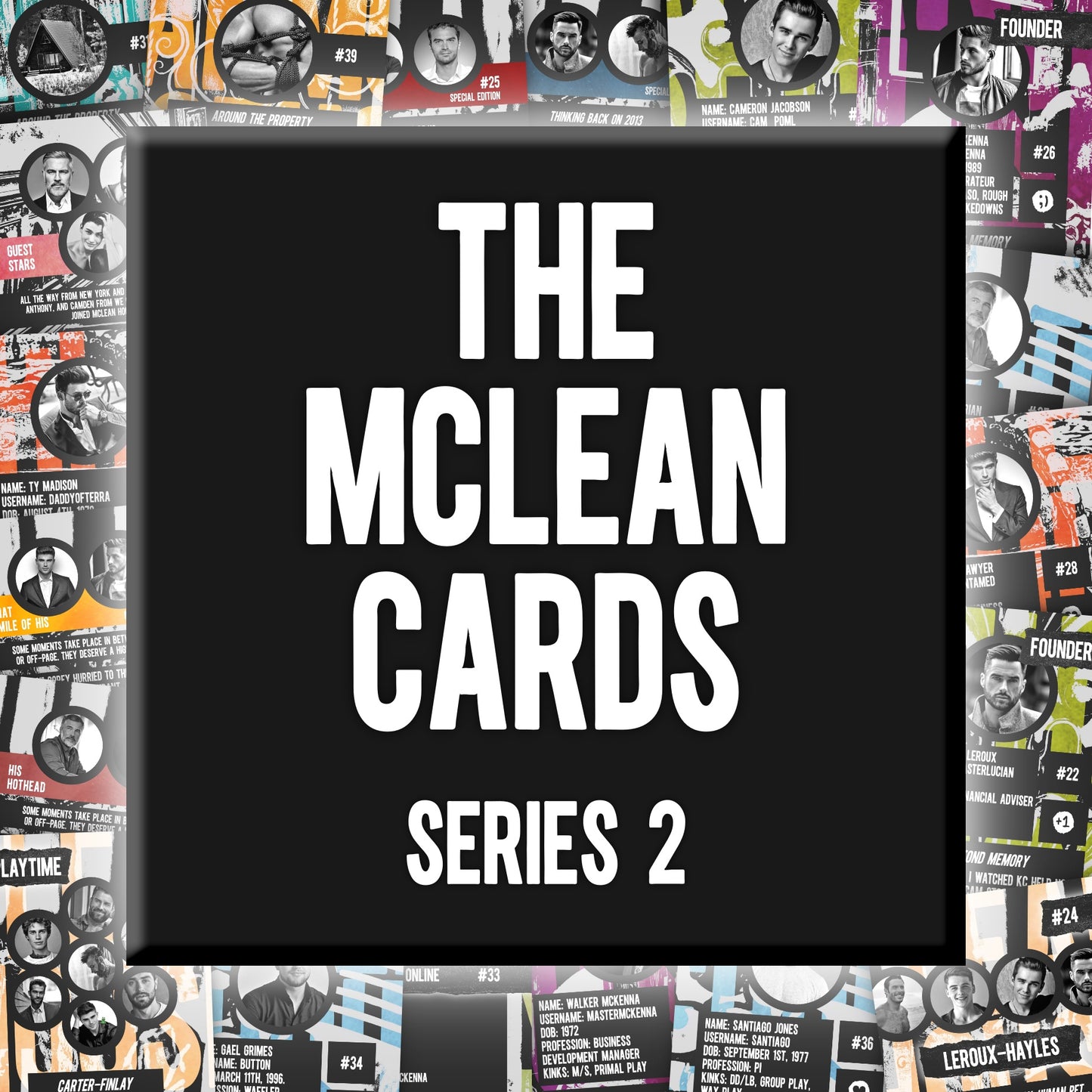 The Mclean Cards - Series 2 - 5 card bundle