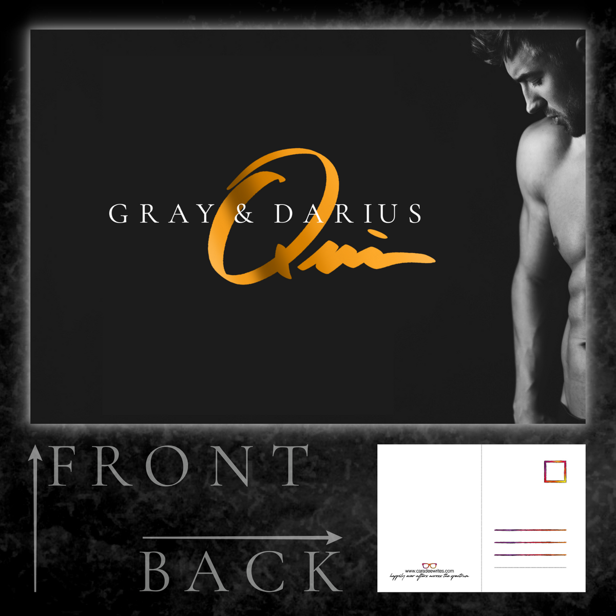 Postcard - Gray and Darius Quinn