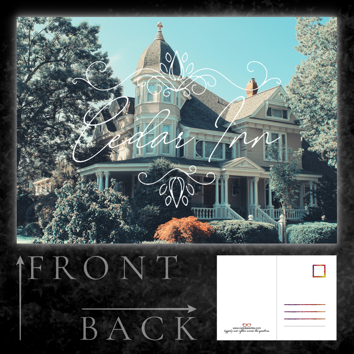 Postcard - Cedar Inn - Camassia Cove