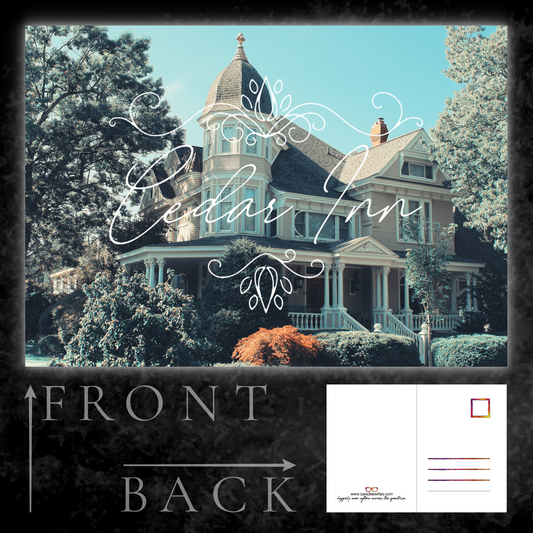 Postcard - Cedar Inn - Camassia Cove