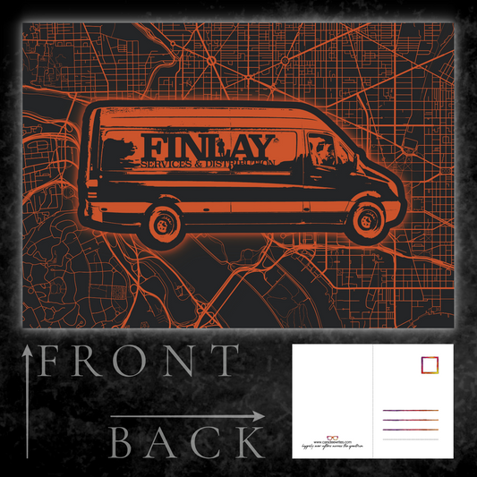 Postcard - Finlay Service - The Game Series