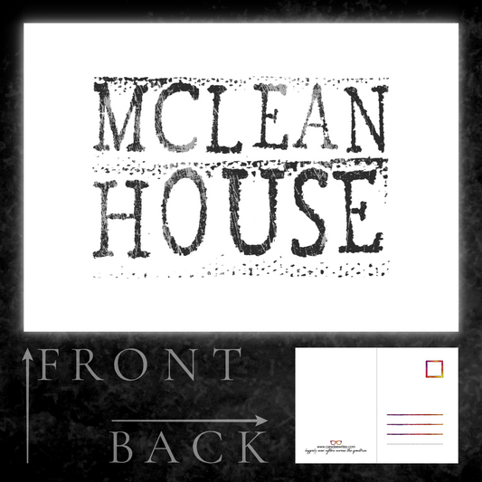 Postcard - Mclean House Logo