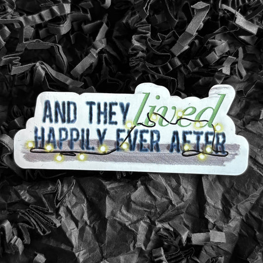SALE! - Magnet - And they lived happily ever after