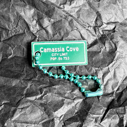 Key Ring - Camassia Cove sign