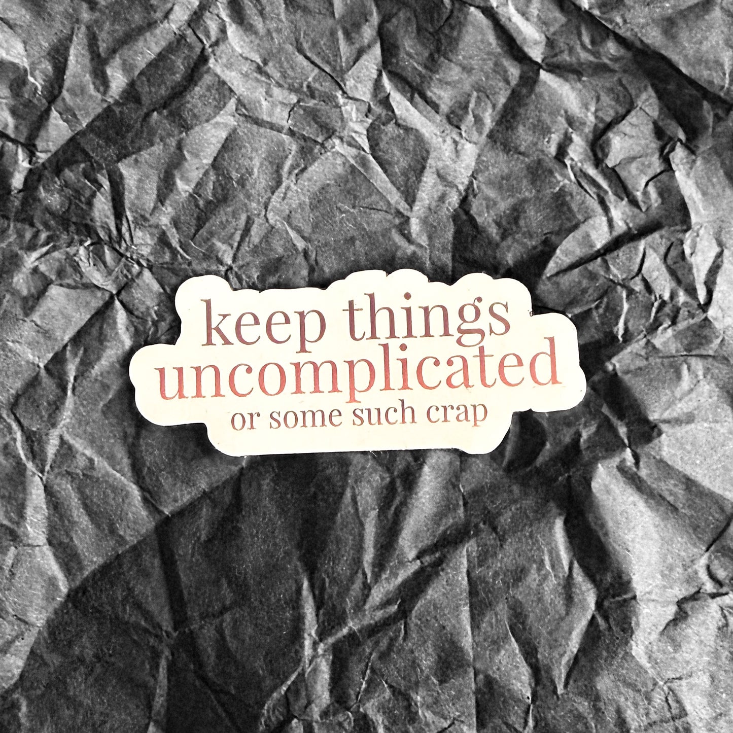 Magnet - Uncomplicated Choices