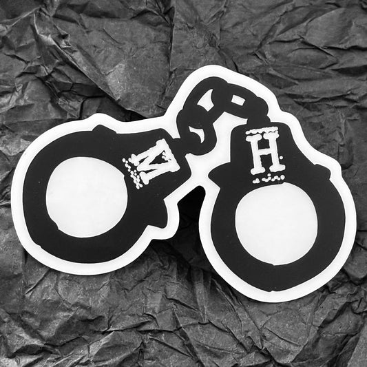 Sticker - Transparent - Mclean House Handcuffs