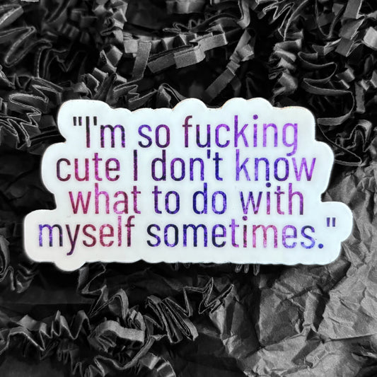 Sticker - Mclean - Reese quote