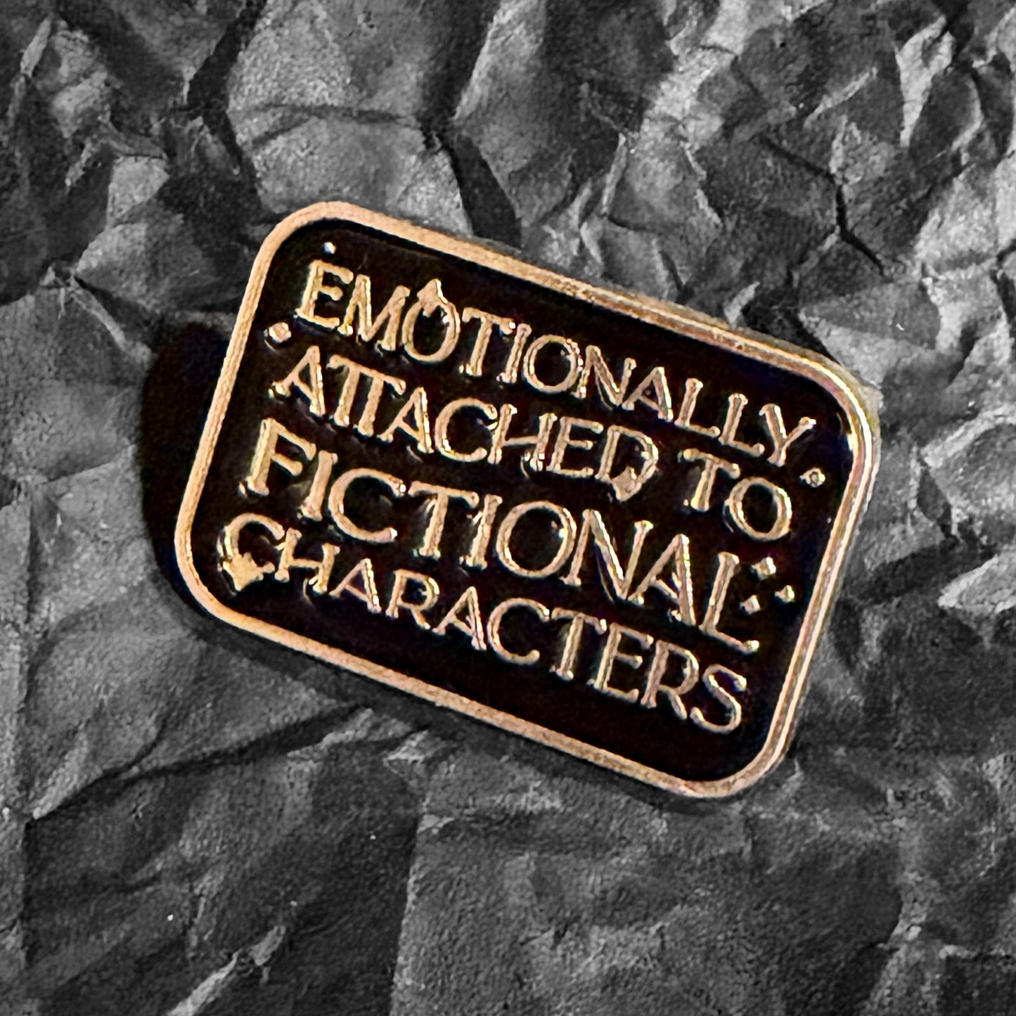Pin - Emotionally attached to fictional characters