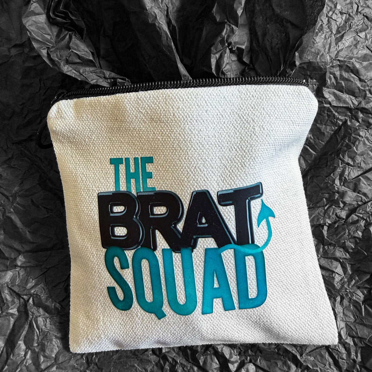 Small zipper pouch - The Brat Squad in color