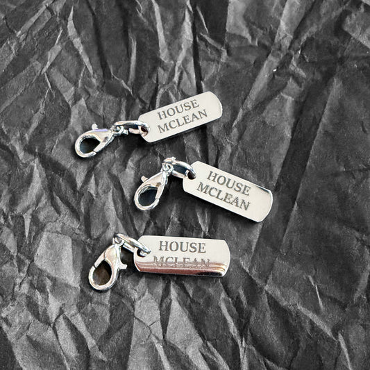 Necklace charm - House Mclean - Stainless steel