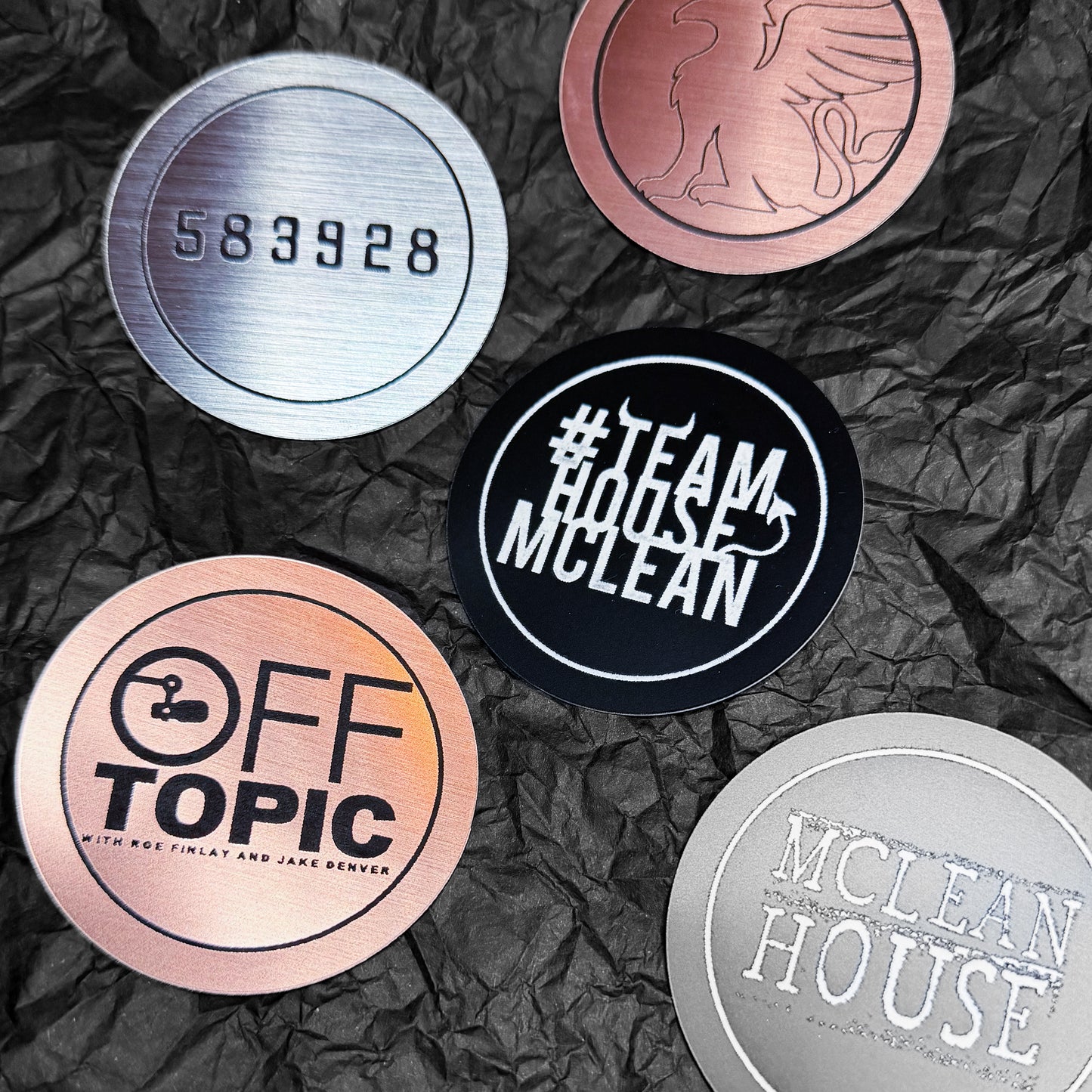 Sticker - Laptop Sticker - Hillcroft, Mclean House, Auctioned, Jake and Roe