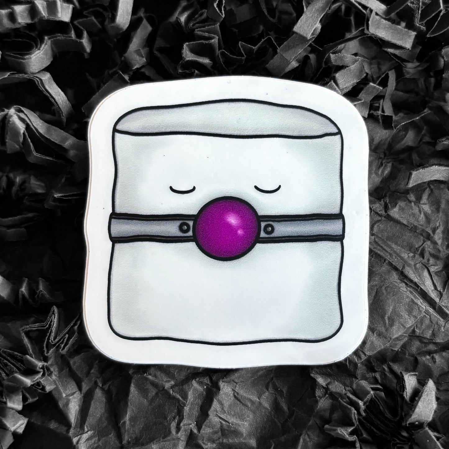 SALE! - Sticker - Corey's Mclean Mallows - Purple