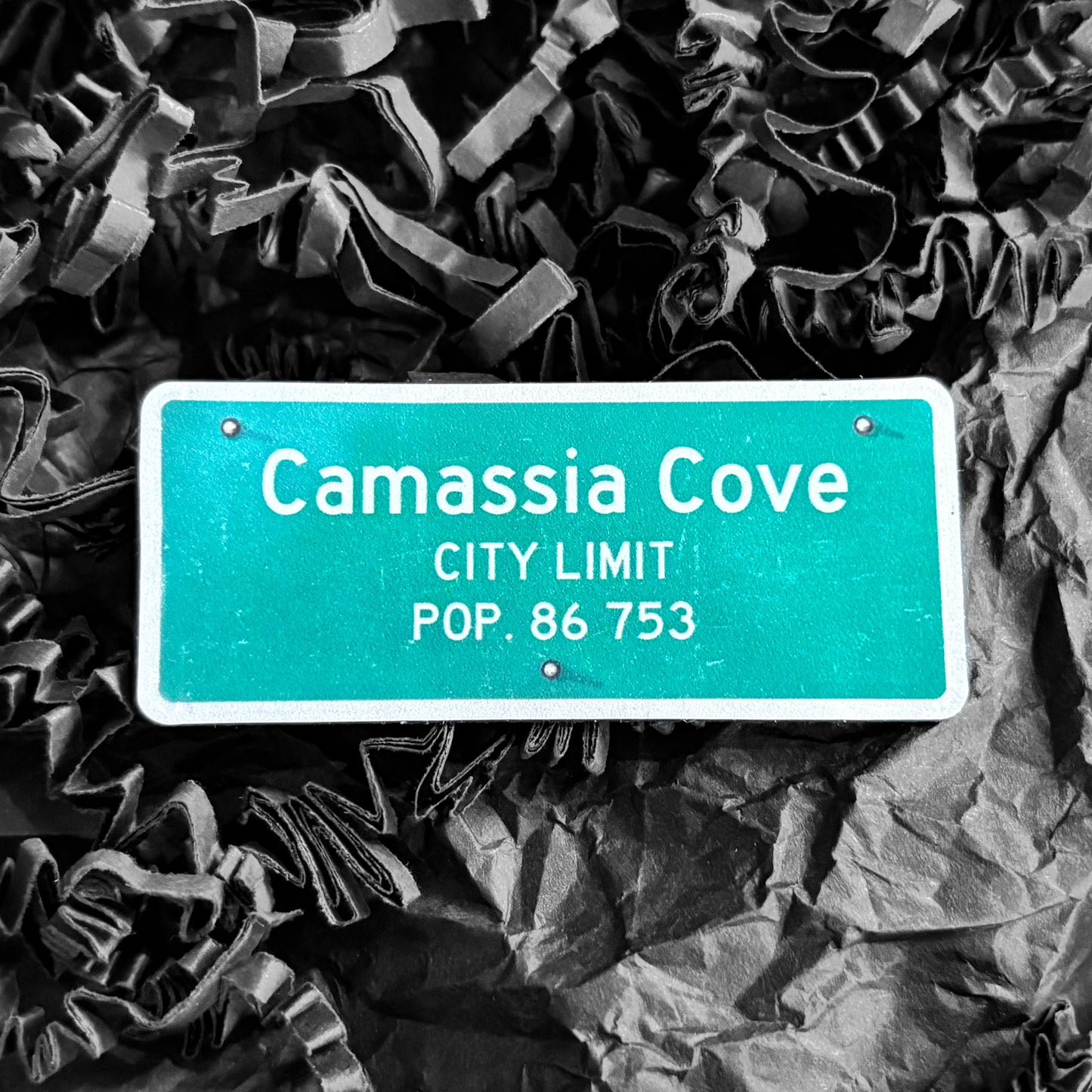 Magnet - Camassia - City Sign