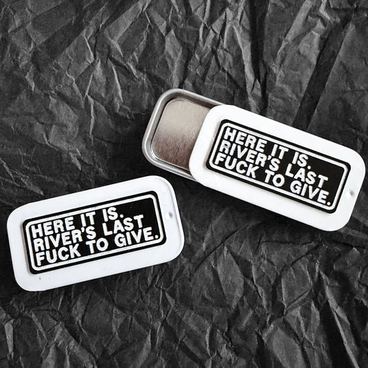 Tin - River Tenley's last fck to give