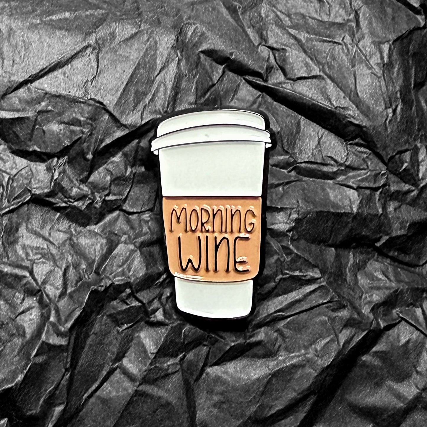 Pin - Morning wine to-go mug