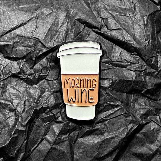 Pin - Morning wine to-go mug