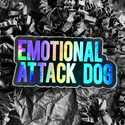 Sticker - Mclean House - Emotional Attack Dog - Noa