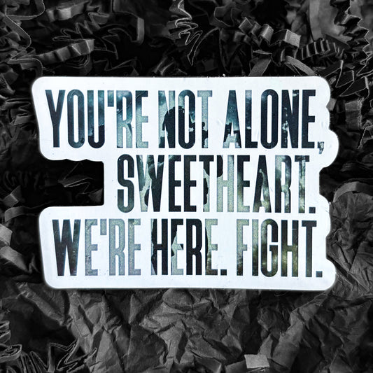 SALE! - Sticker - The Renegades quote