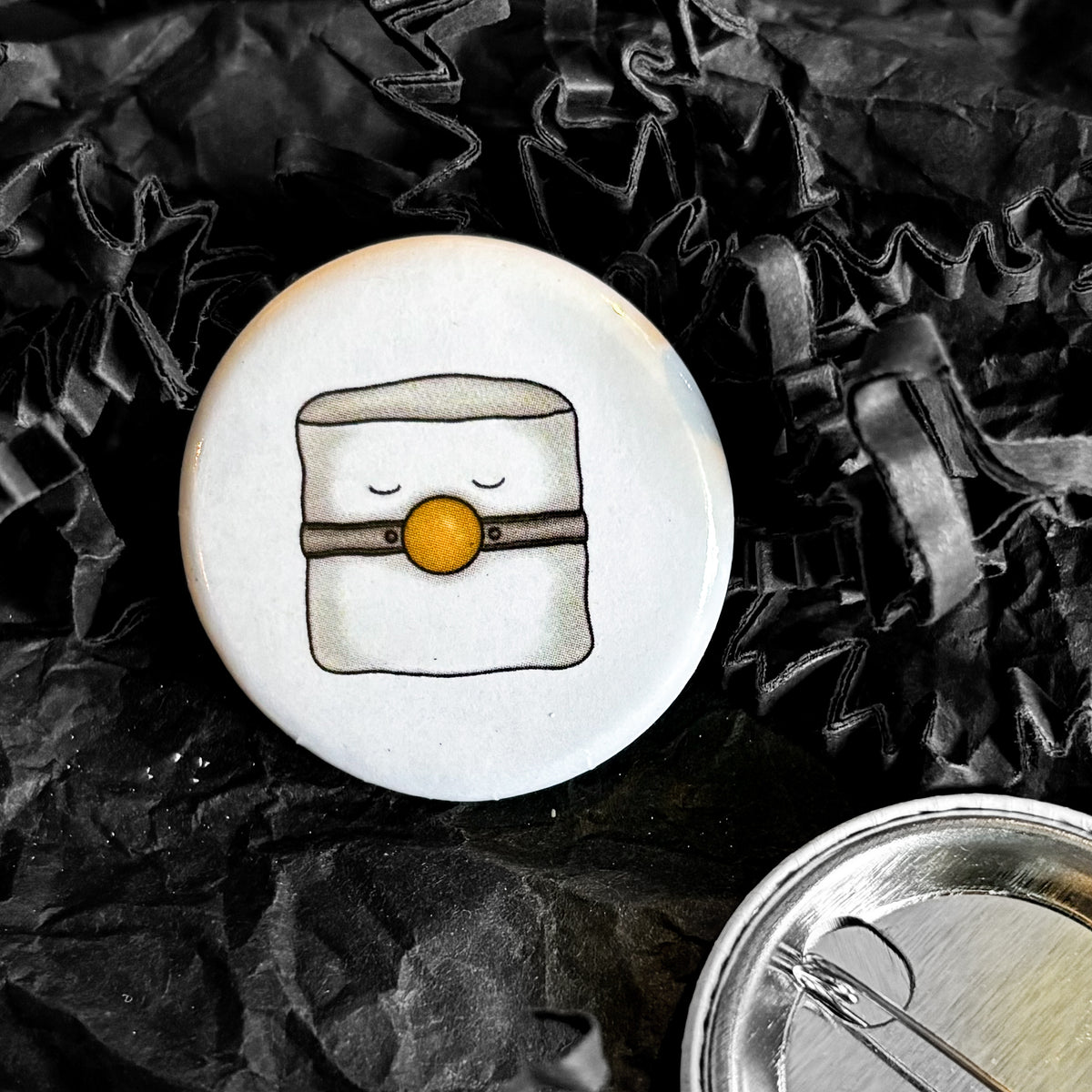 Button - Corey's Mclean Mallows - Yellow