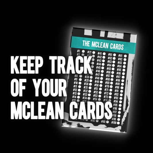 The Mclean Cards - Tracker Card