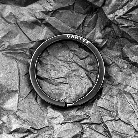 Key Ring - Carter - Print on the ring