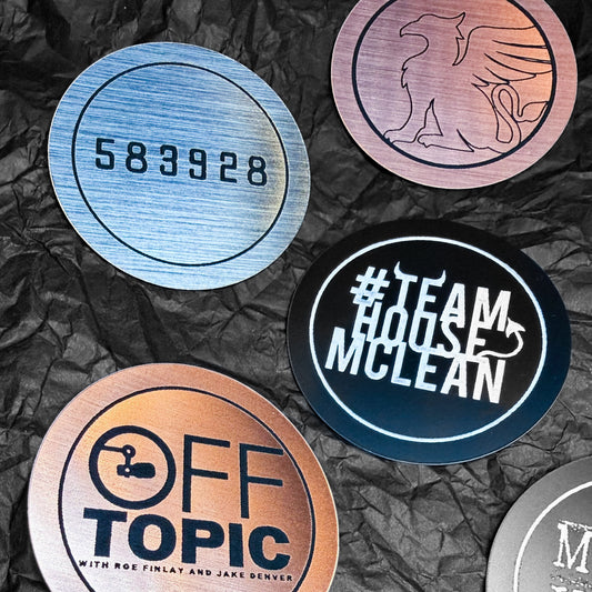 Sticker - Laptop Sticker - Hillcroft, Mclean House, Auctioned, Jake and Roe