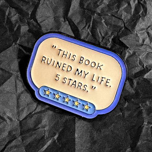 Pin - This book ruined my life, 5 stars