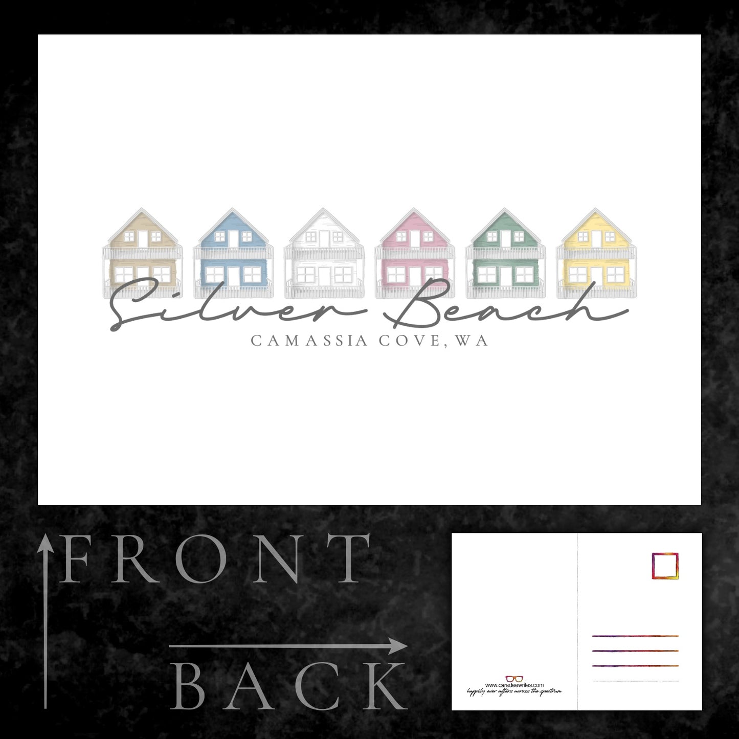 Postcard - Silver Beach - Camassia Cove