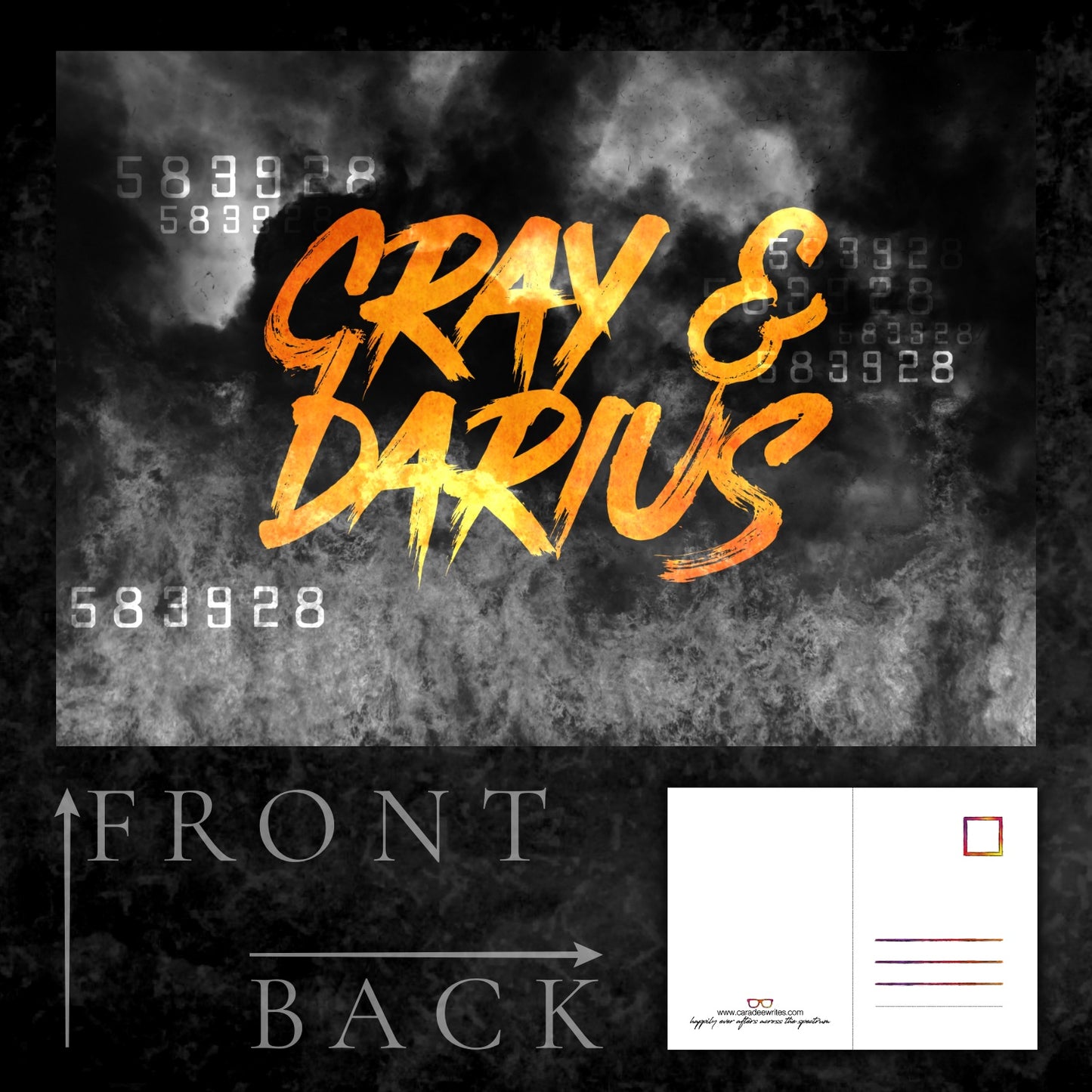 Postcard - Gray and Darius